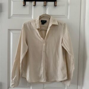 Ralph Lauren Off-White Cotton Shirt